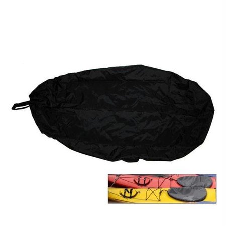 FASTTACKLE Attwood Universal Fit Kayak Cockpit Cover - Black FA57521